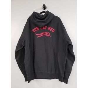 NWOT  - Tiger Woods Sun Day Red Pioneer Hoodie Men's XXL Black 450g Fleece